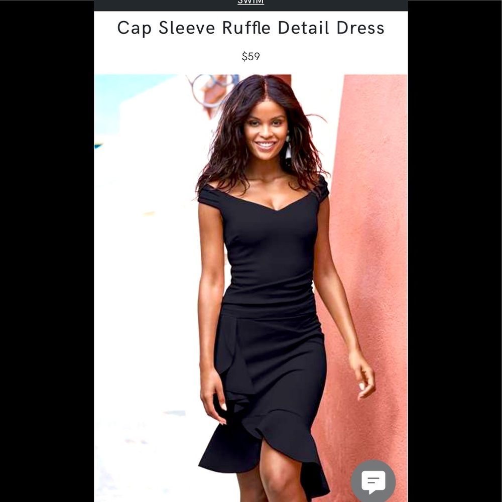 Sexy beautiful black dress